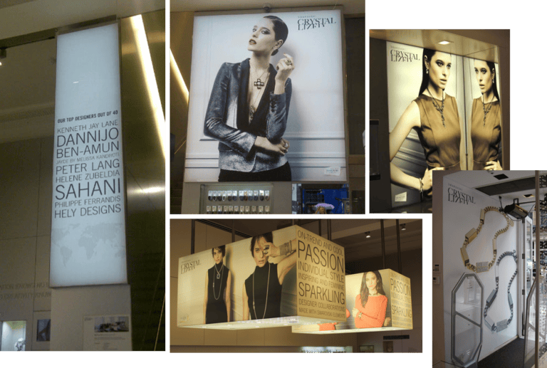 Swarovski Crystallized POS Marketing